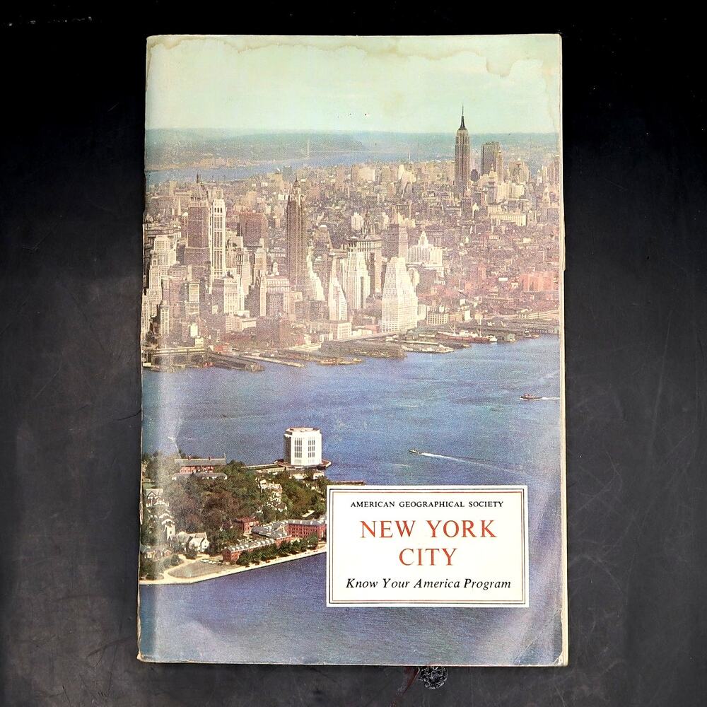 American Geographical Society Know Your America: New York City Vintage 1968